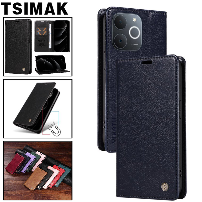 Custodia a portafoglio in pell - Realme Note 50 recensione e prezzo