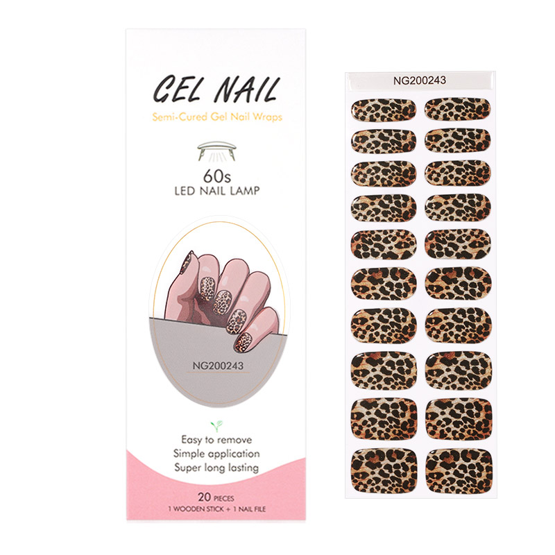 Huizi French Gel Nail Strips P - Full Cover Adhesive recensione e prezzo